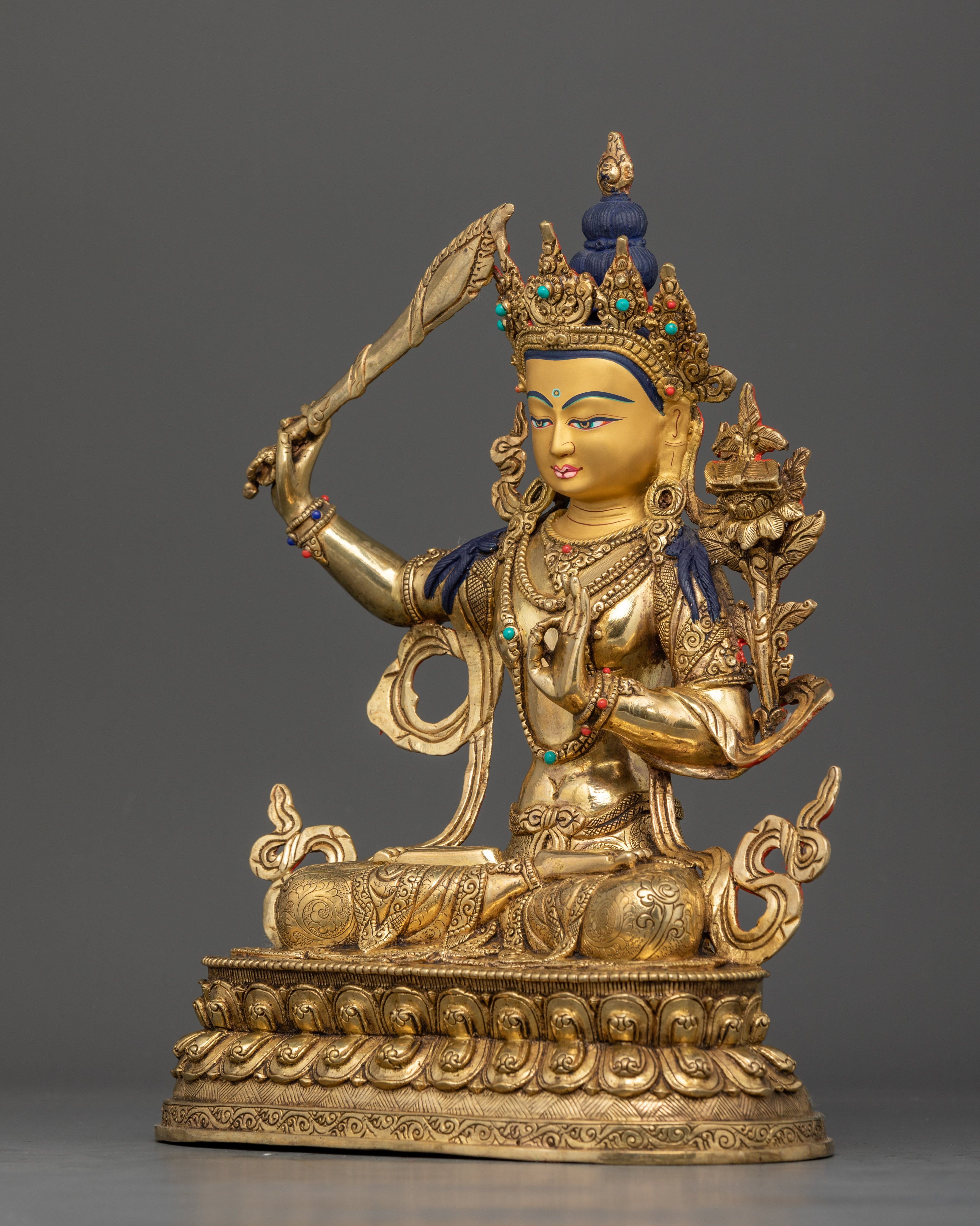 Manjushri Bodhisattva Statue | Manjushree God | Manjushri Statue