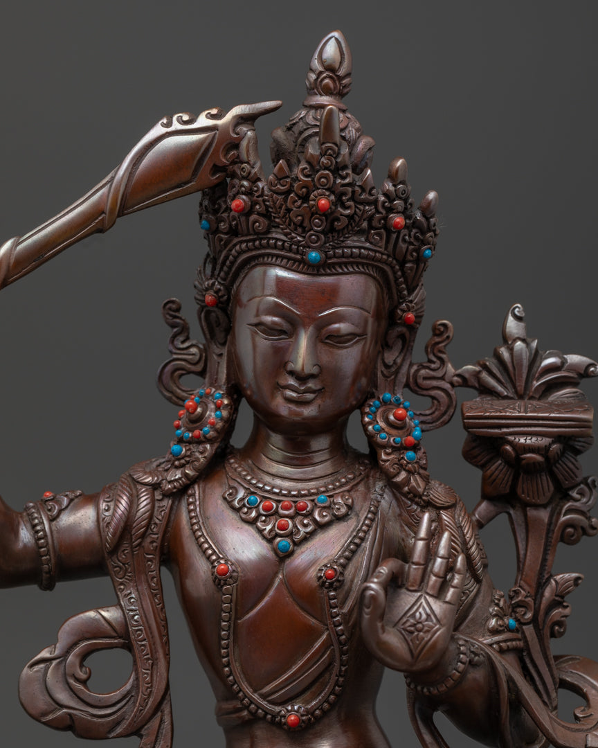 Bodhisattva Manjushri Statue | The Enlightened Intellect