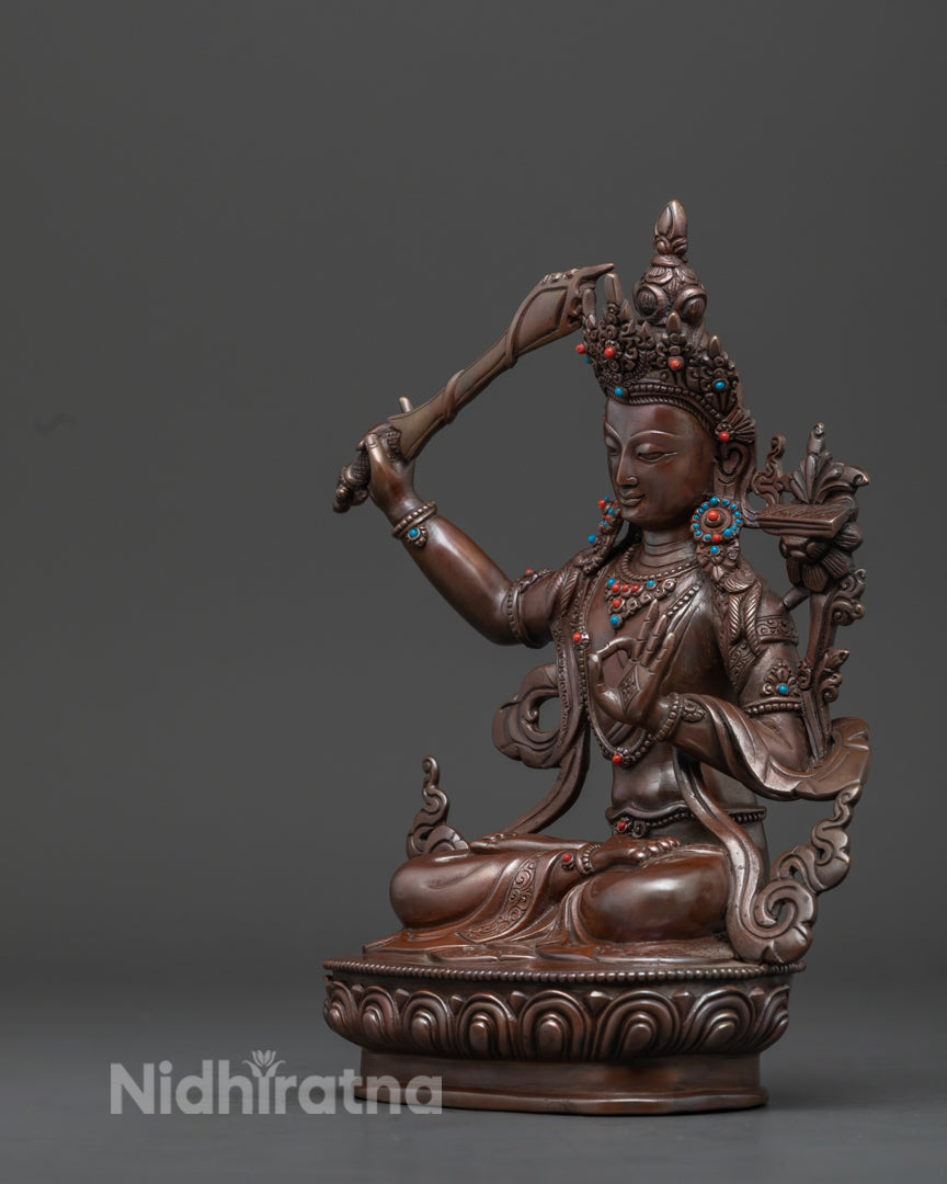 Bodhisattva Manjushri Statue | The Enlightened Intellect