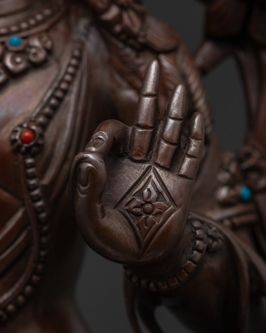 Bodhisattva Manjushri Statue | The Enlightened Intellect