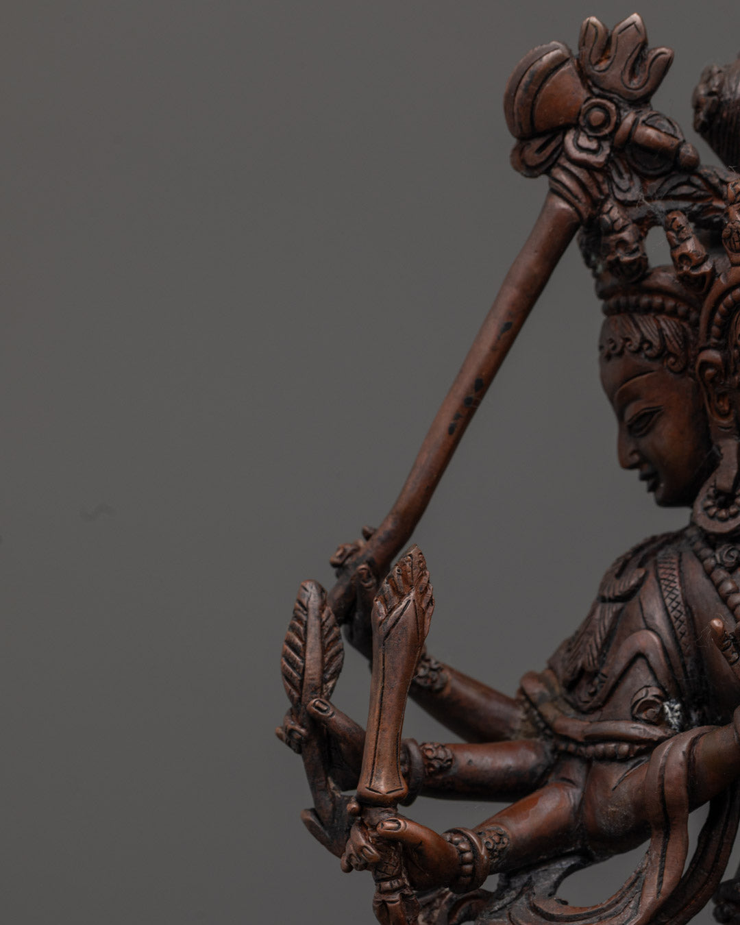 Oxidized Marichi Statue | Handcrafted Nepalese Buddhist Art