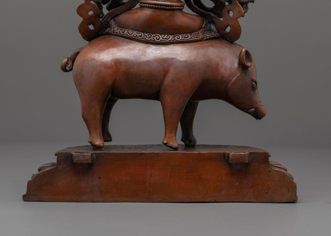 Oxidized Marichi Statue | Handcrafted Nepalese Buddhist Art
