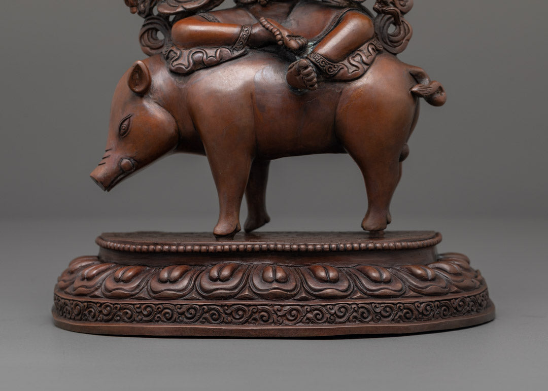 Oxidized Marichi Statue | Handcrafted Nepalese Buddhist Art