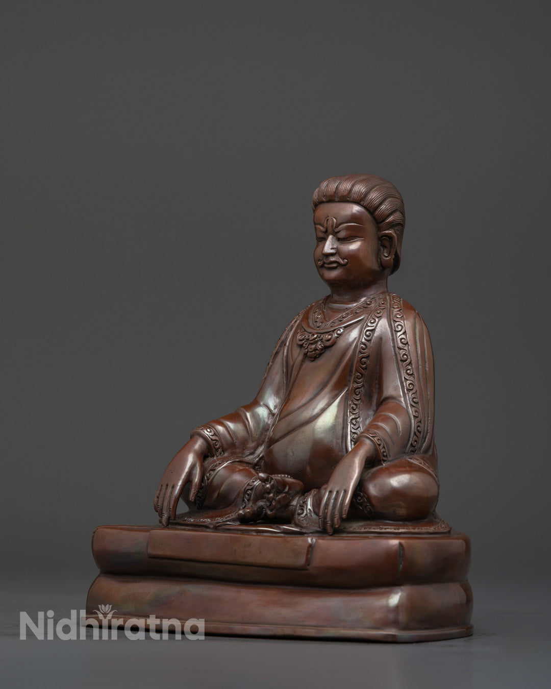 Timeless Guru Marpha Statue | Traditional Buddhist Art