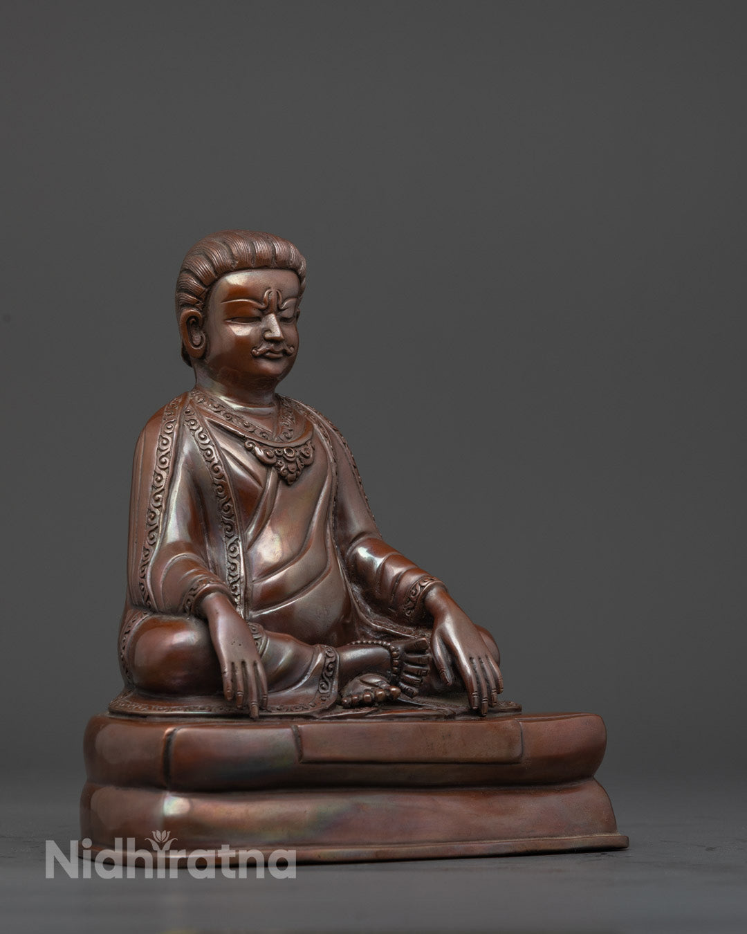 Timeless Guru Marpha Statue | Traditional Buddhist Art