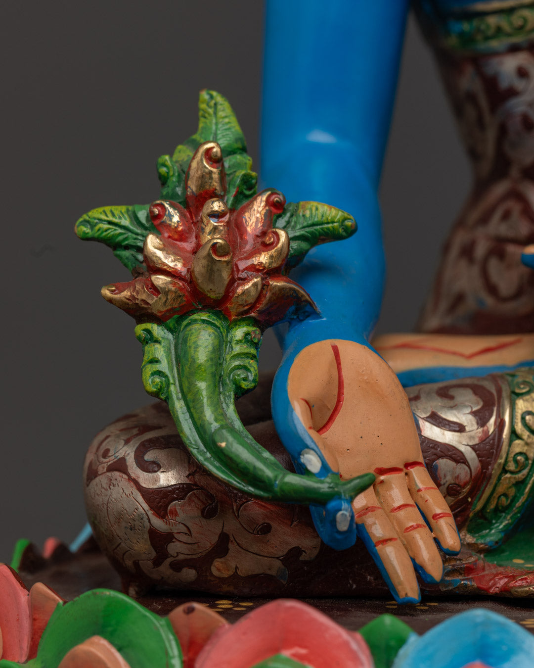 Blue Healing Medicine Buddha Statue | Spiritual Healing