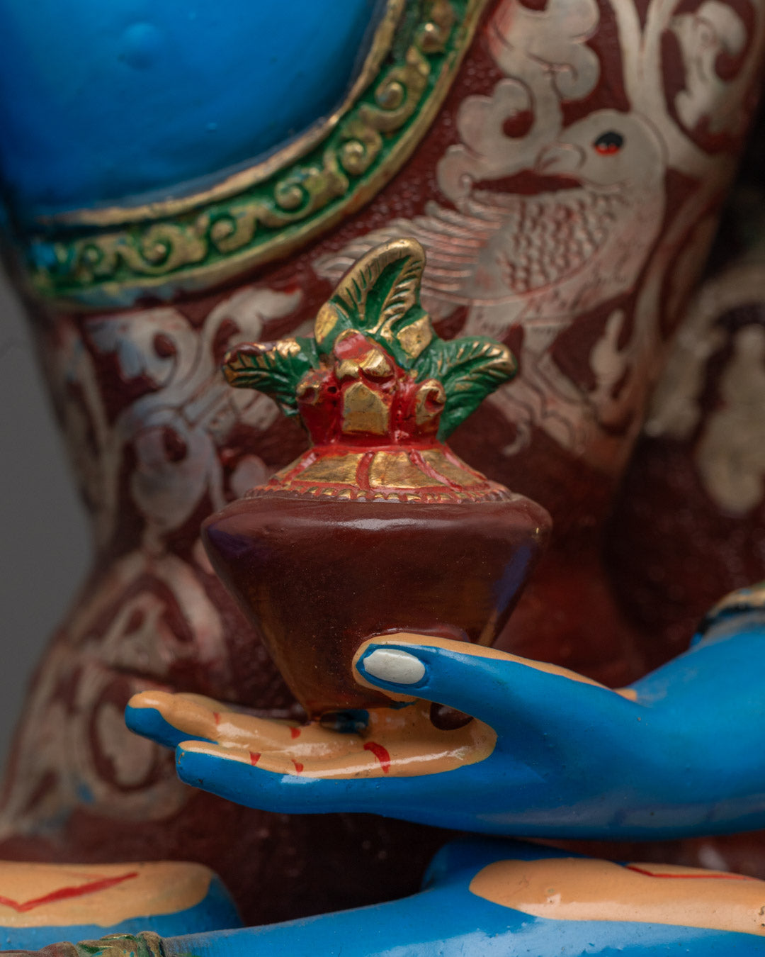 Blue Healing Medicine Buddha Statue | Spiritual Healing