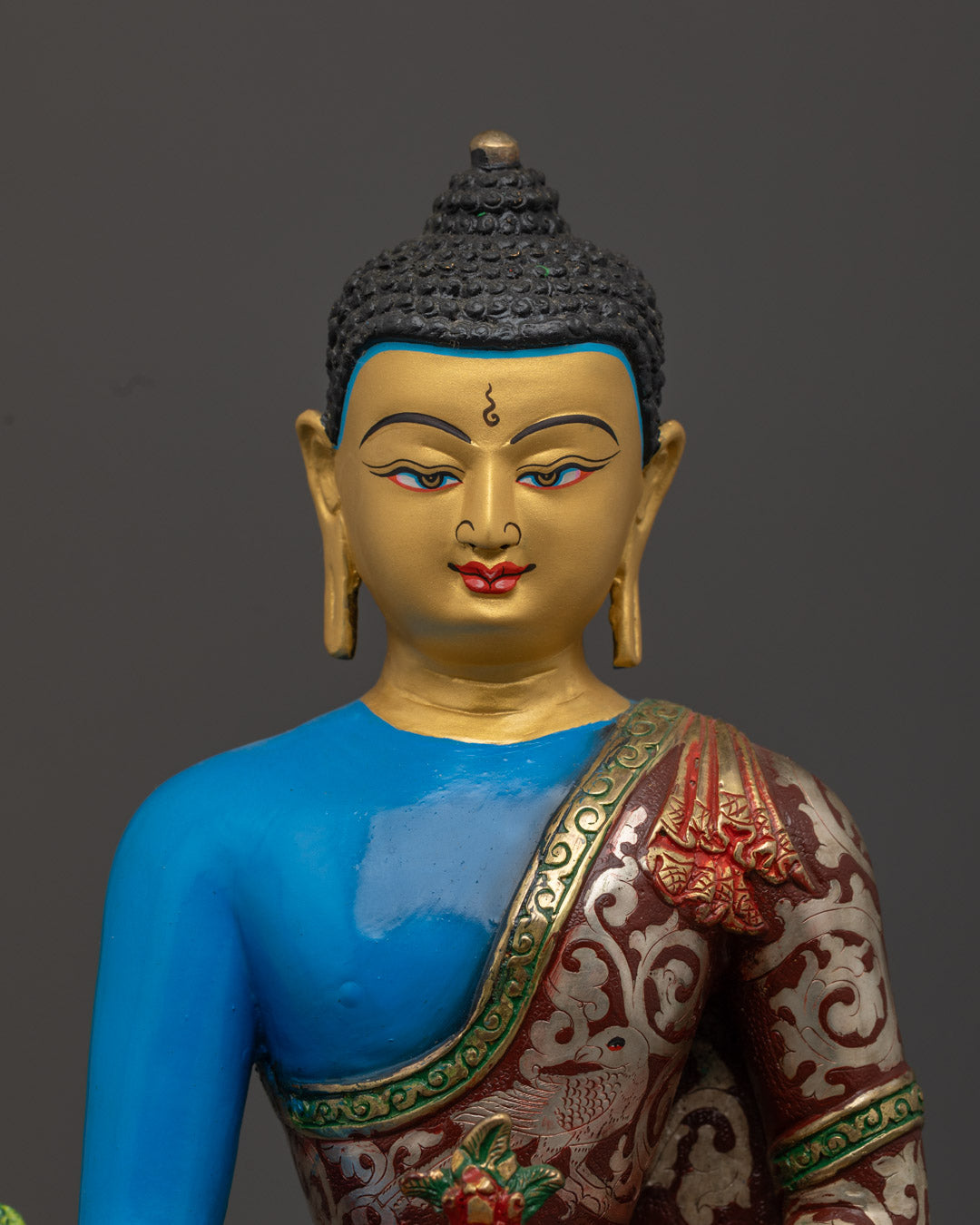 Blue Healing Medicine Buddha Statue | Spiritual Healing