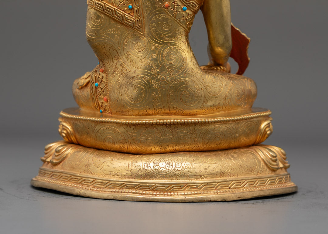 Handcrafted Medicine Buddha Statue from Nepal