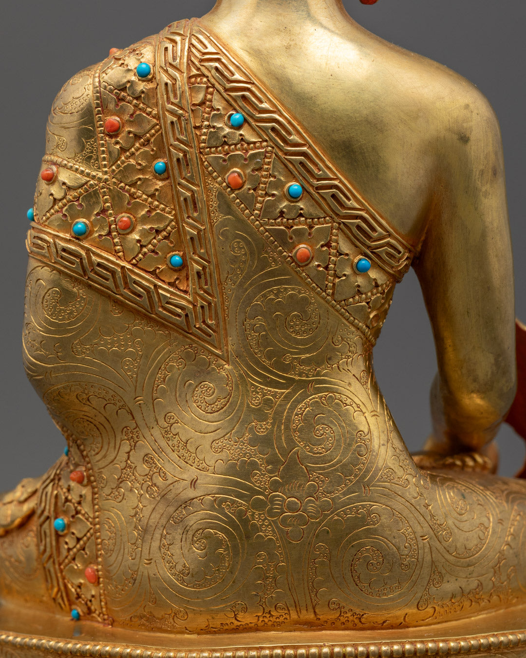 Handcrafted Medicine Buddha Statue from Nepal