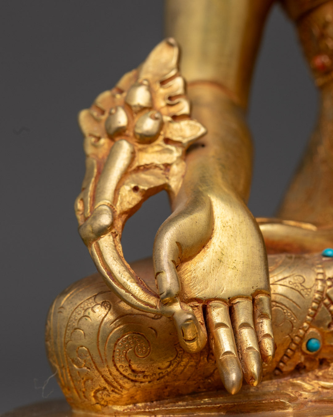 Handcrafted Medicine Buddha Statue from Nepal