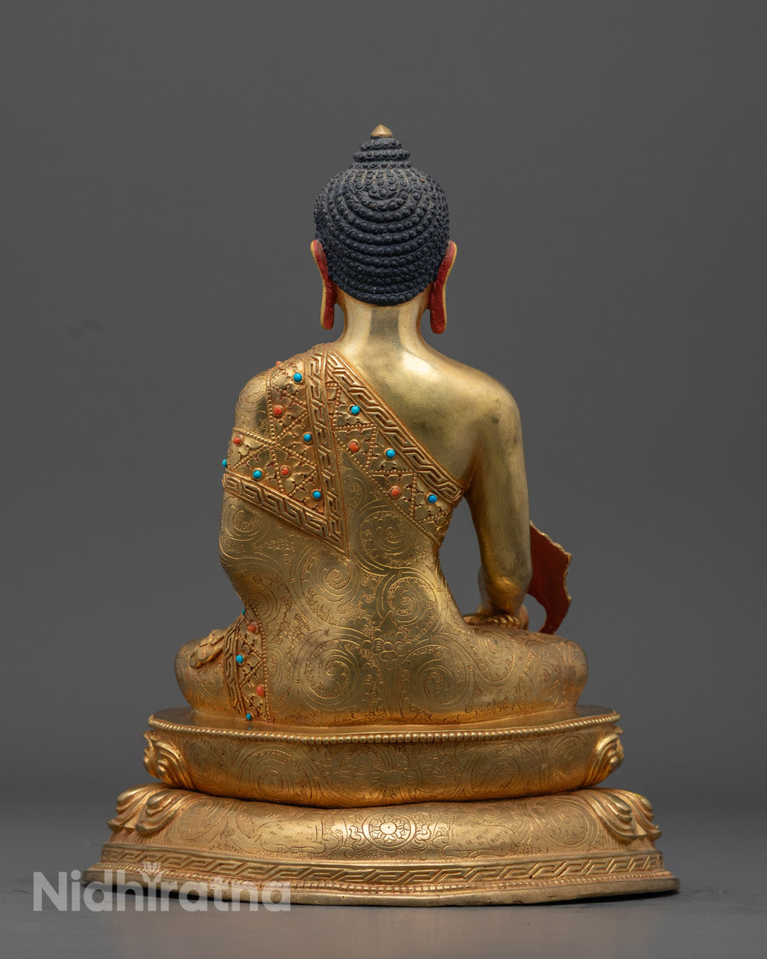 Handcrafted Medicine Buddha Statue from Nepal