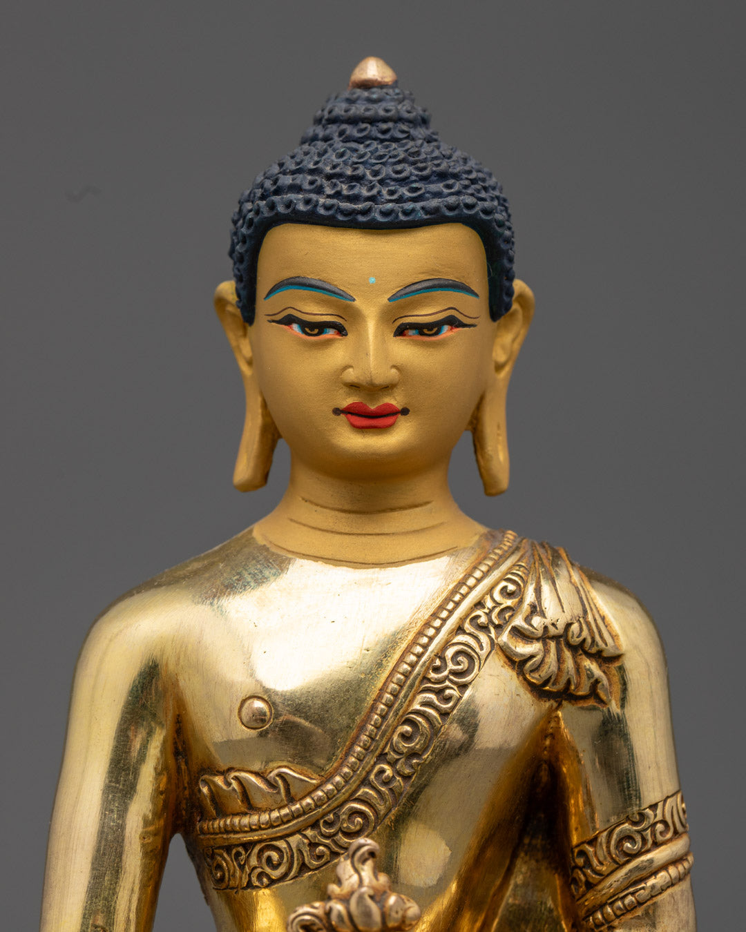 Traditional Medicine Buddha Statue | Handcrafted Buddha Sculpture