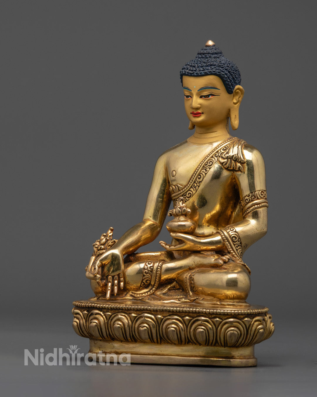 Traditional Medicine Buddha Statue | Handcrafted Buddha Sculpture