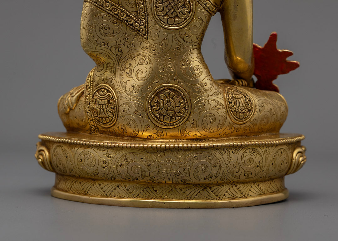 Medicine Buddha Healing Statue | Handmade Nepalese Art