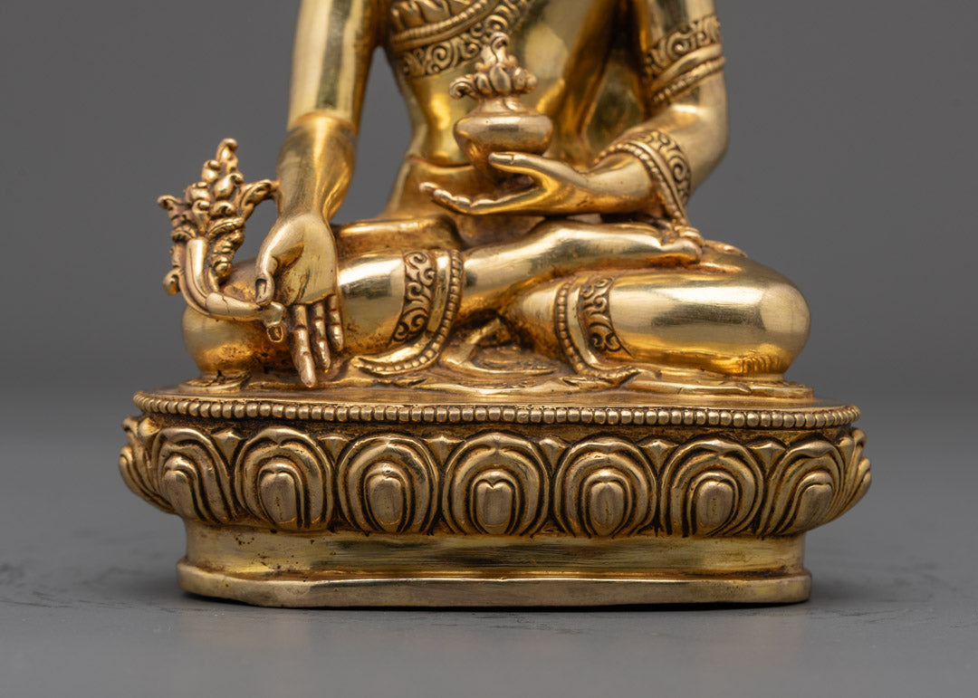 Traditional Medicine Buddha Statue | Handcrafted Buddha Sculpture