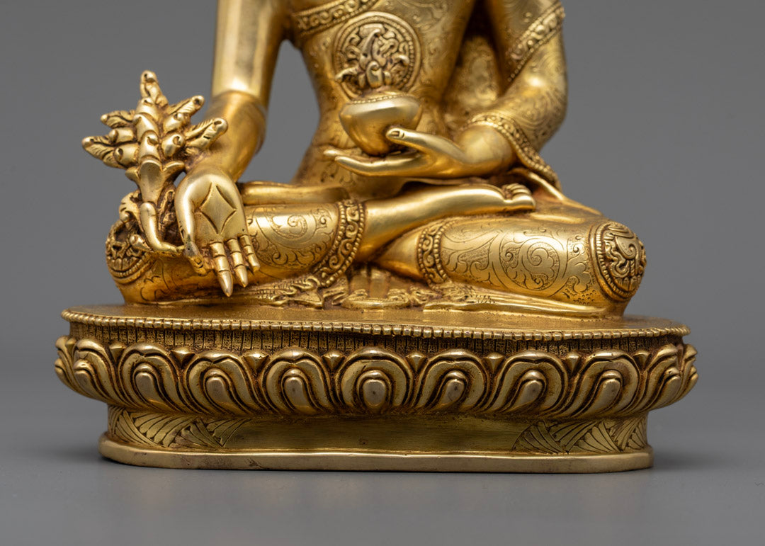 Medicine Buddha Healing Statue | Handmade Nepalese Art