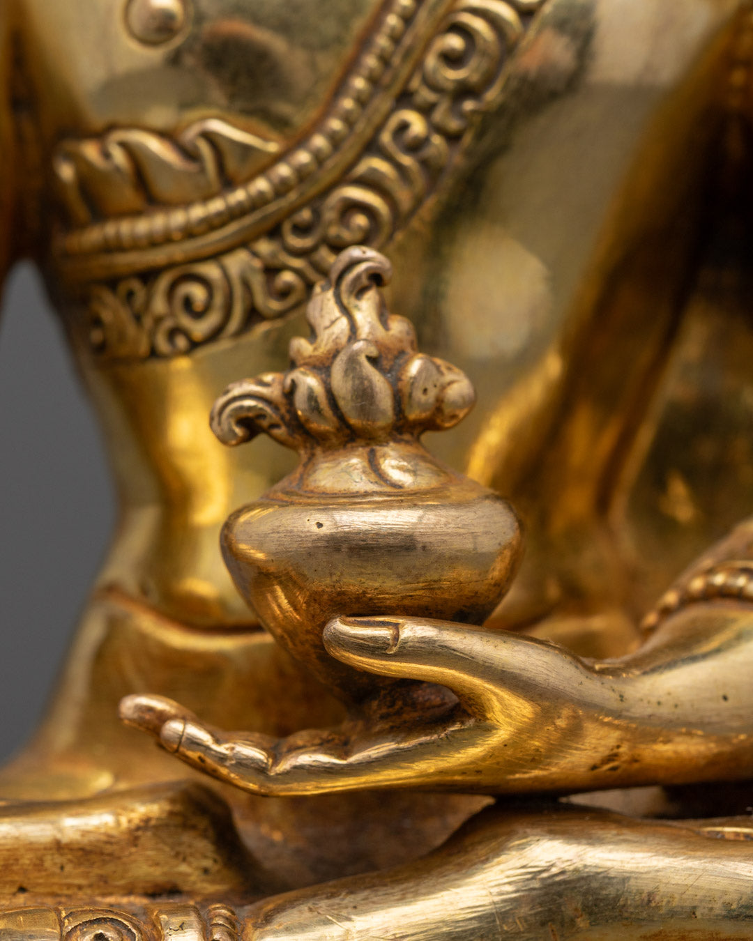 Traditional Medicine Buddha Statue | Handcrafted Buddha Sculpture