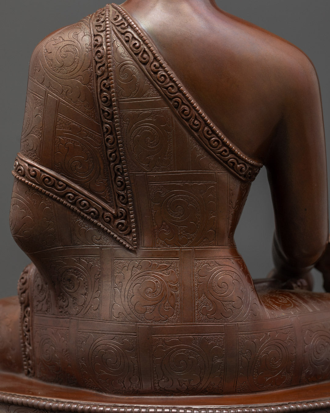 Traditionally Crafted Oxidized Medicine Buddha Statue