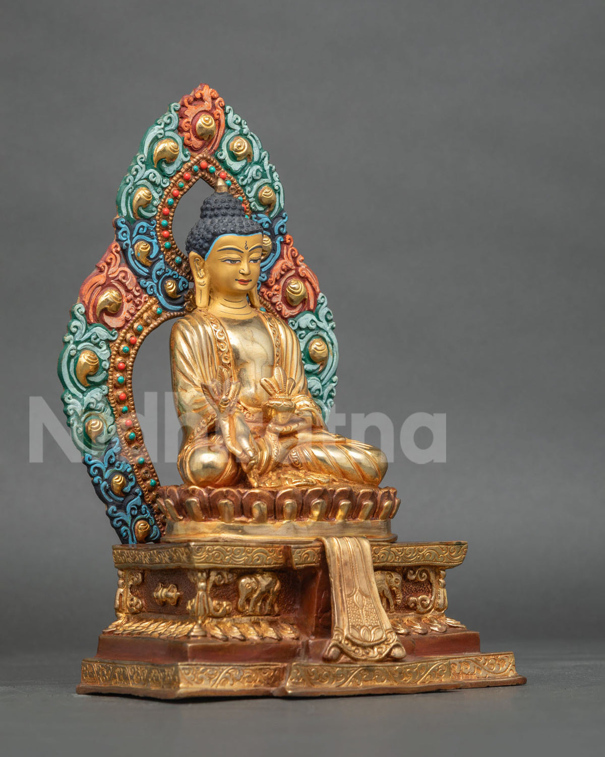 Three Buddha Set Statue | Buddhist Zen-Inspired Altar Art