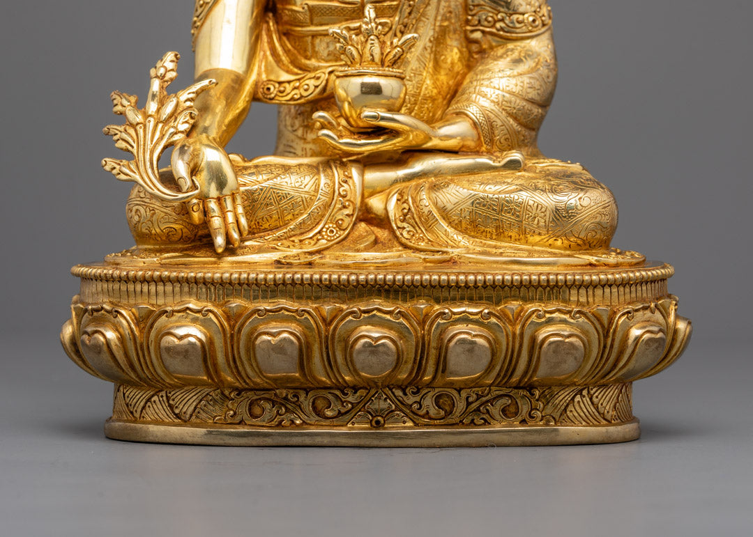 Healing Medicine Buddha Statue | Handmade in Nepal