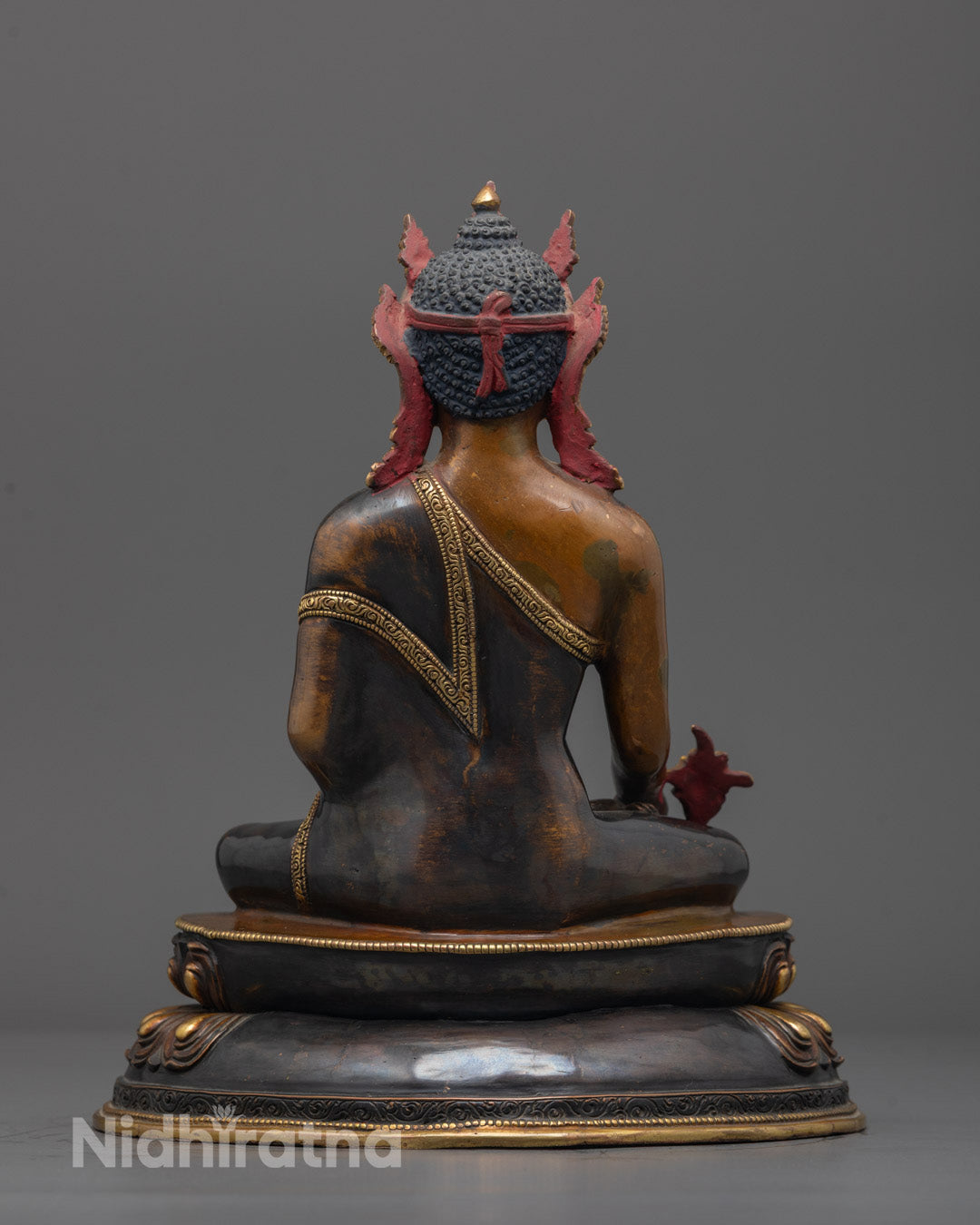 Crown Medicine Buddha Statue | An Emblem of Healing Majesty
