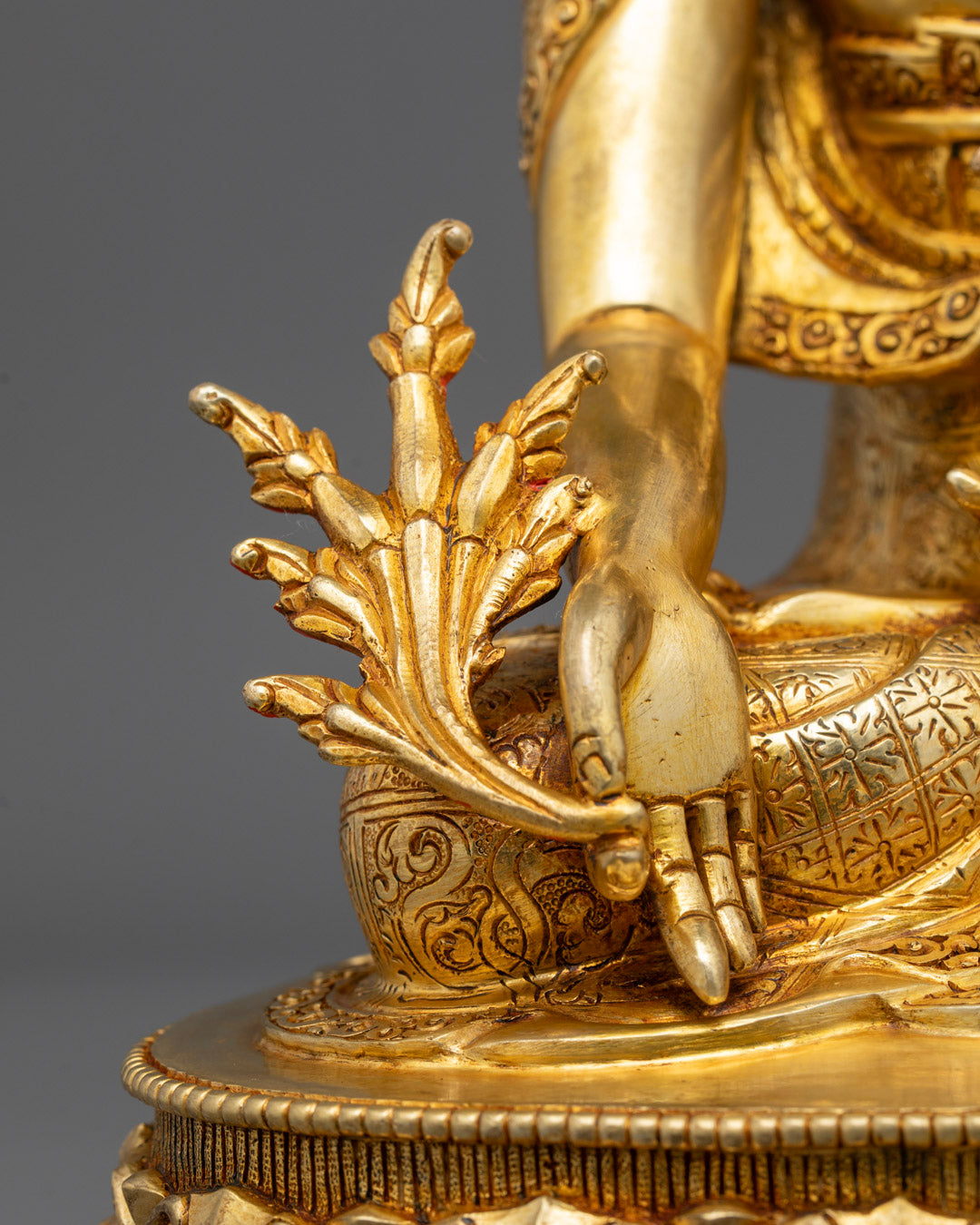Medicine Buddha Healing Statue | Traditional Nepali Statue