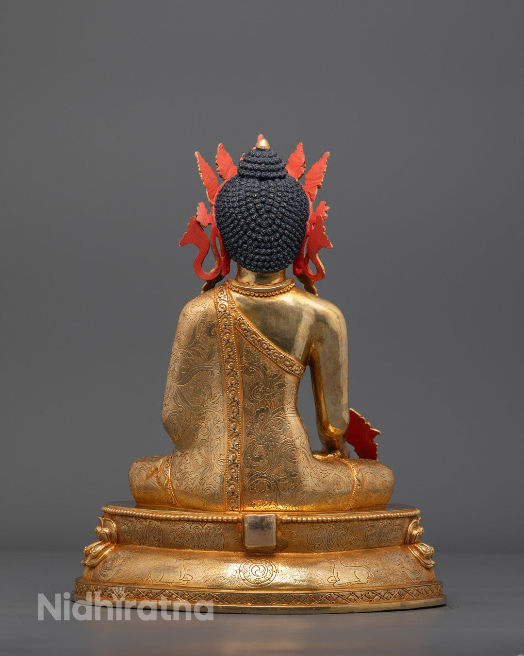 Bhaisajyaguru Healing Buddha Statue | Tibetan Buddhist Artwork