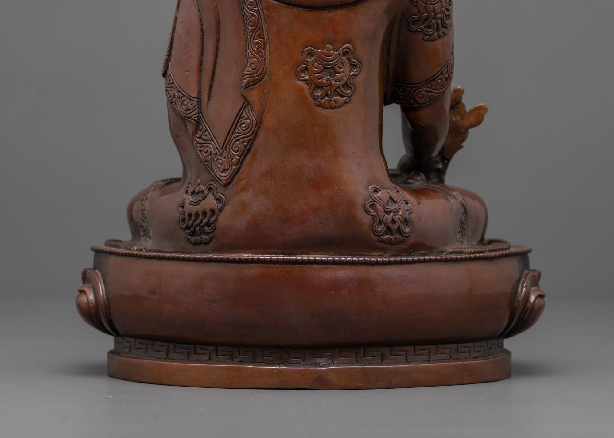 Oxidized Medicine Buddha Statue | Healing Bhaisajyaguru Sculpture