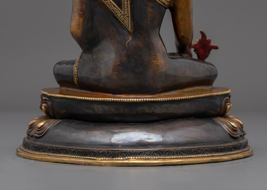 Crown Medicine Buddha Statue | An Emblem of Healing Majesty