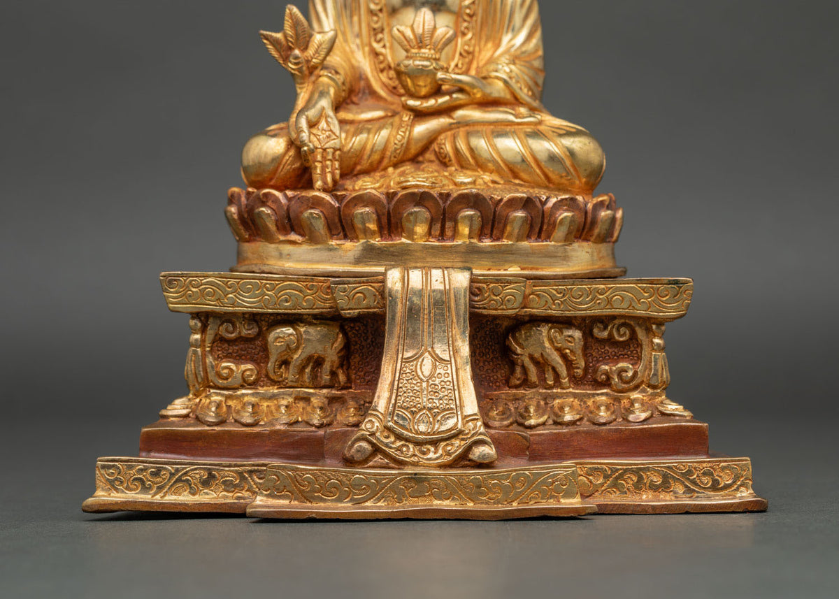 Medicine Buddha Statue | Handcrafted Spiritual Home Decor Art