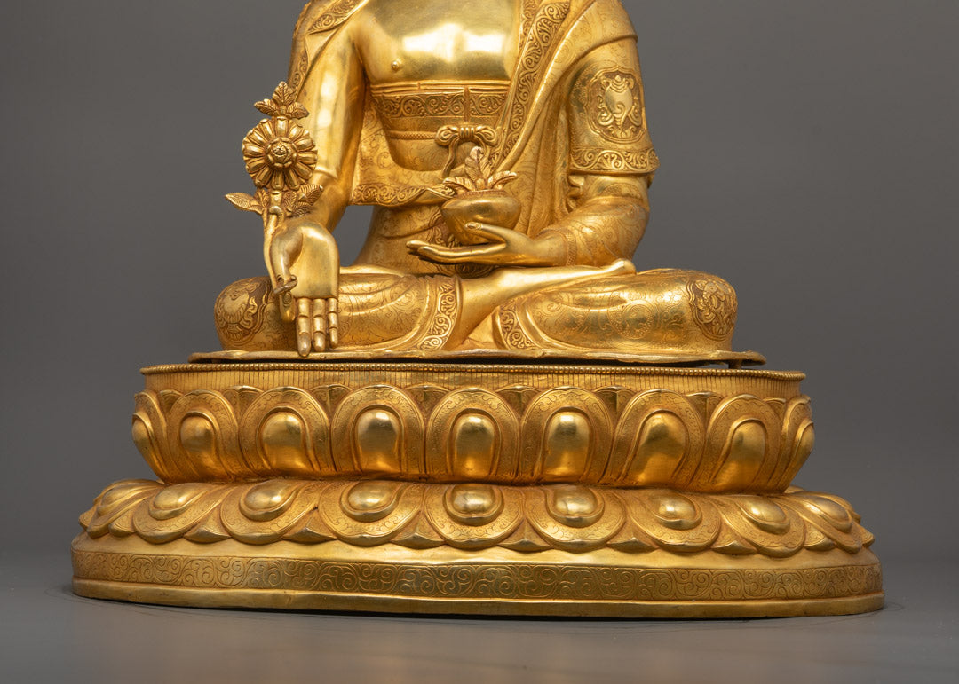 Shop Medicine Buddha Statue | Traditional Nepalese Healing Deity