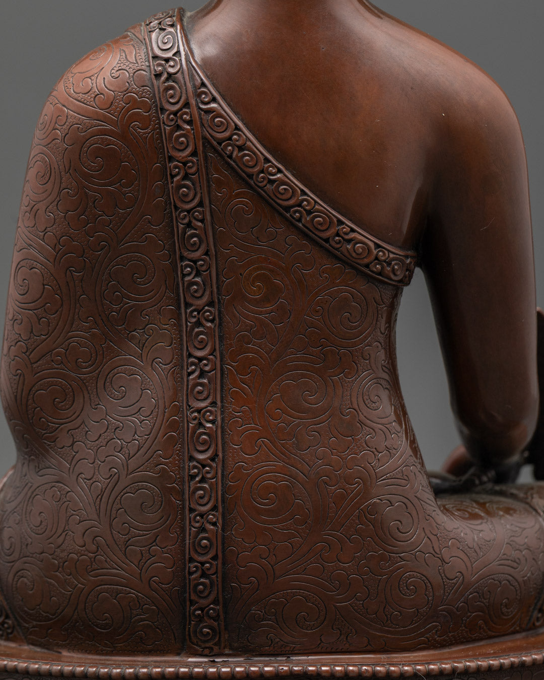 Medicine Buddha Statue | Handcrafted Oxidized Copper Sculpture