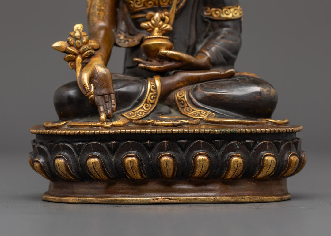 Buddhist Bhaisajyaguru Statue | Himalayan Sacred Art