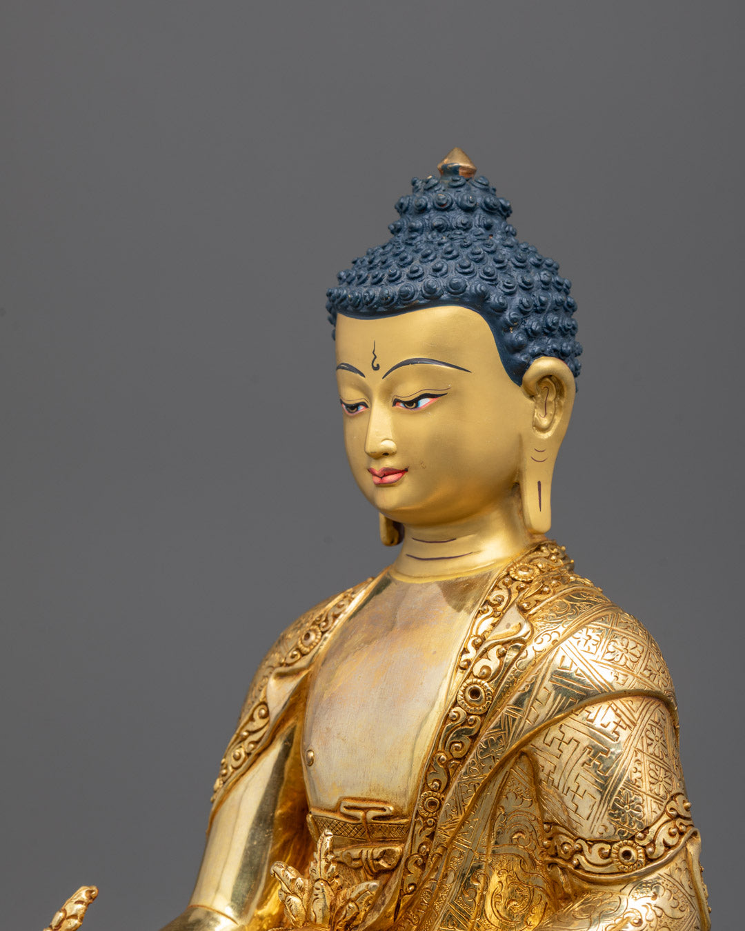Healing Medicine Buddha Statue | Handmade in Nepal