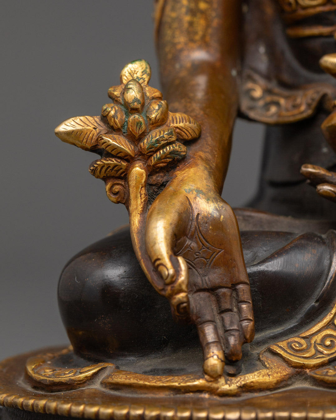 Buddhist Bhaisajyaguru Statue | Himalayan Sacred Art