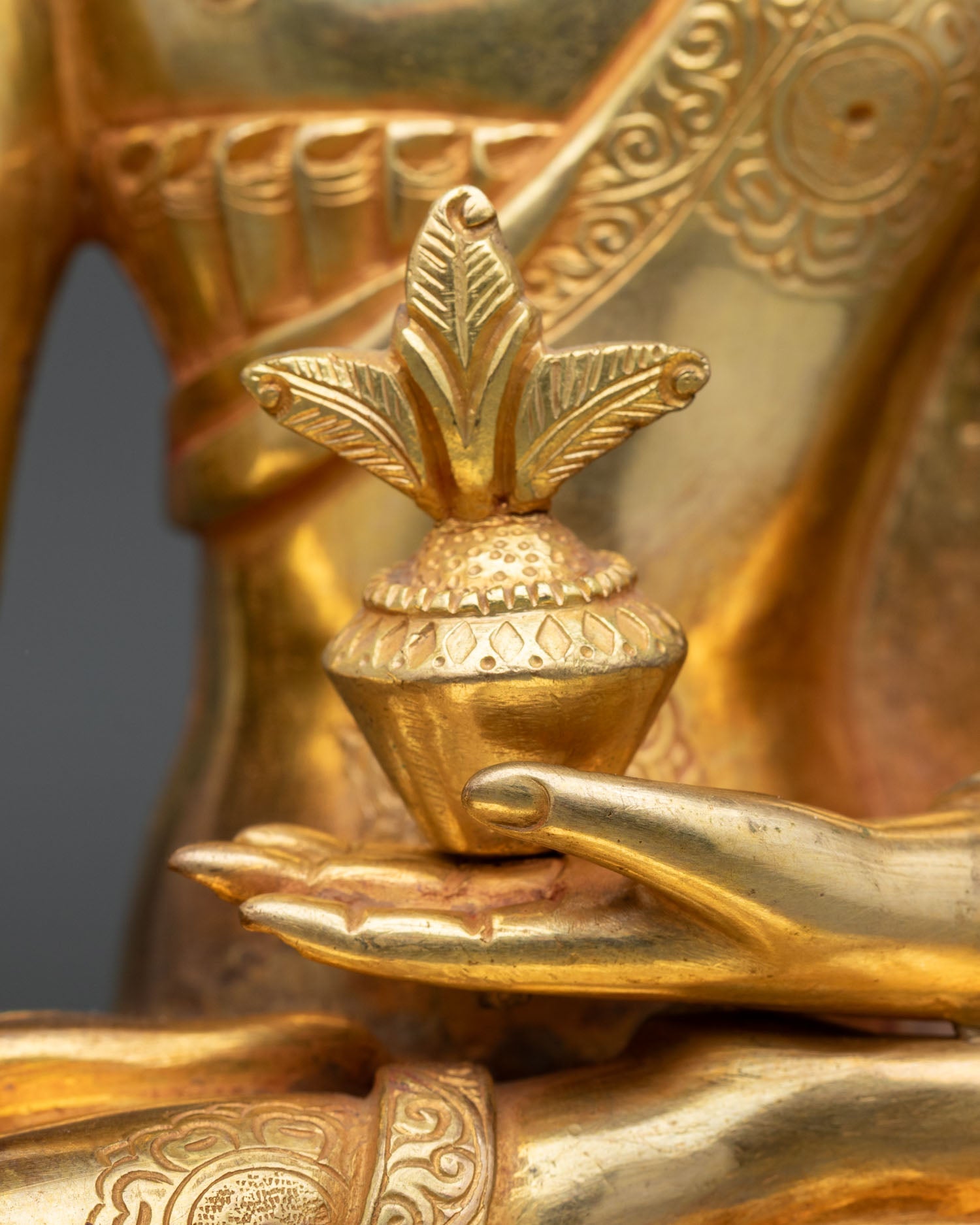 Buddhist Medicine Buddha Statue | Handcrafted in Nepal