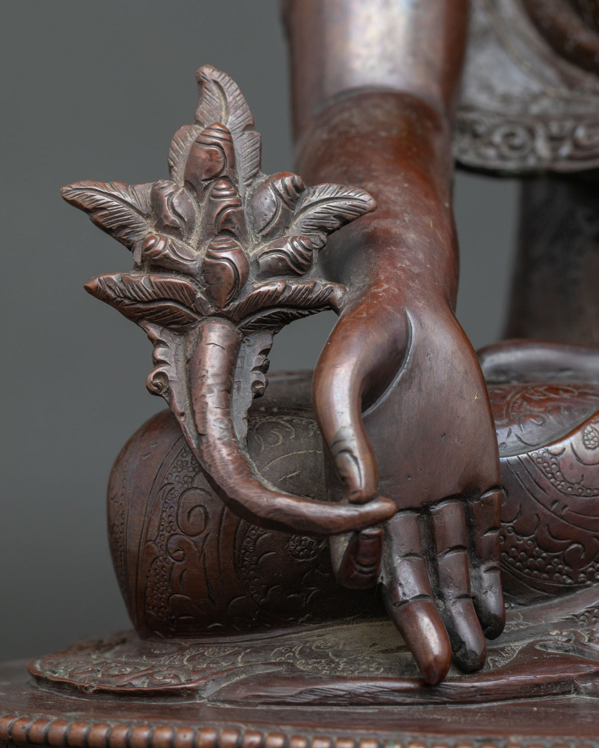 Oxidized Medicine Buddha Statue | Guardian of Healing and Wellbeing