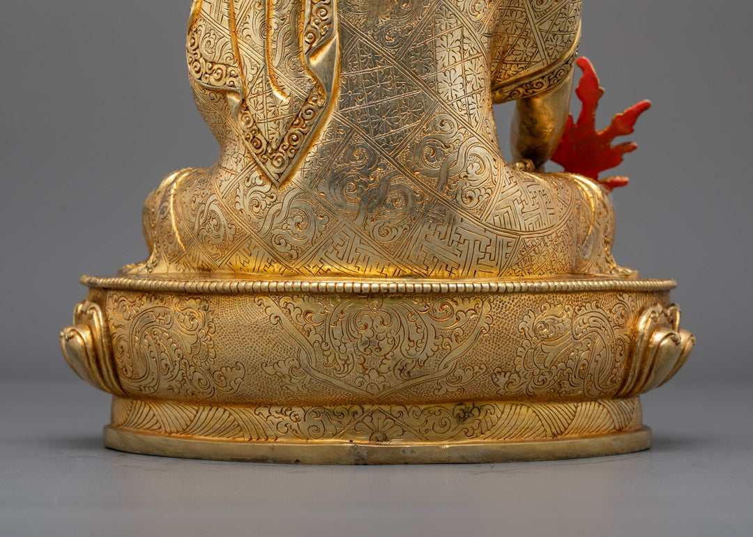Medicine Buddha Healing Statue | Traditional Nepali Statue