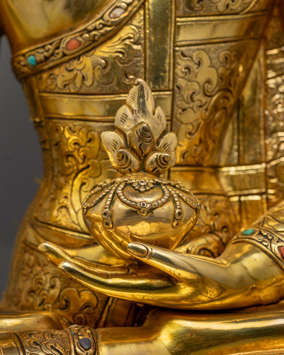 Bhaisajyaguru Statue | Tibetan Medicine Buddha for Healing