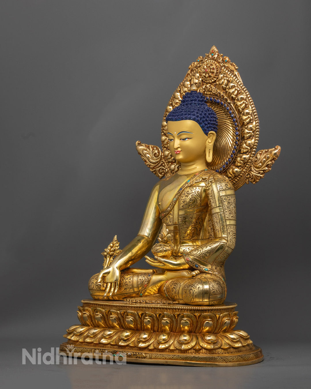 Bhaisajyaguru Statue | Tibetan Medicine Buddha for Healing
