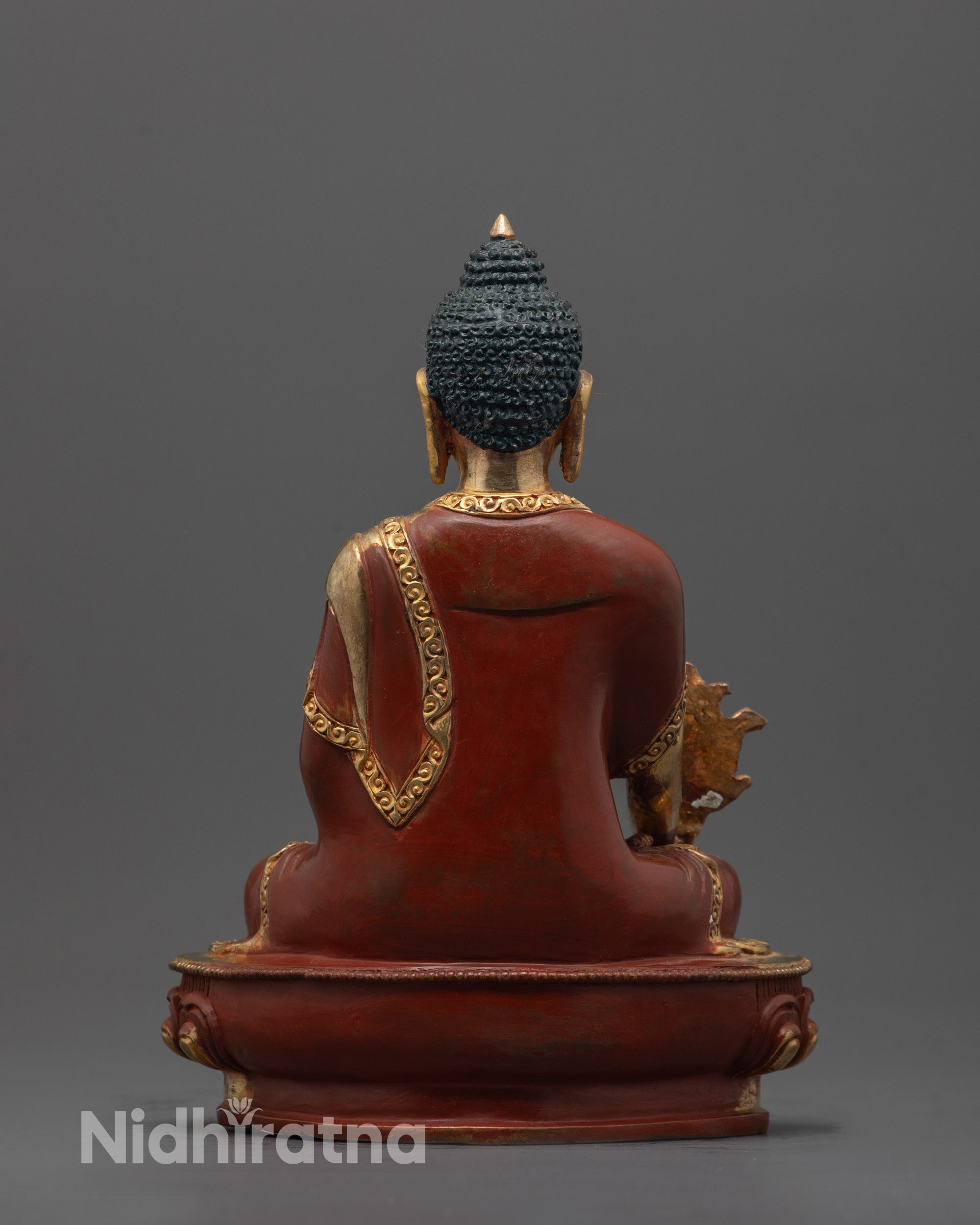 Sacred Medicine Buddha Statue | Handcrafted for Meditation