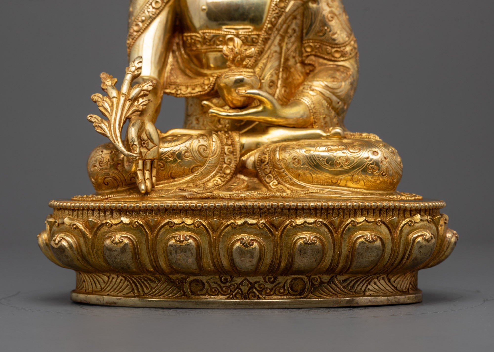 Traditional Medicine Buddha Sculpture | Artisan Made in Nepal