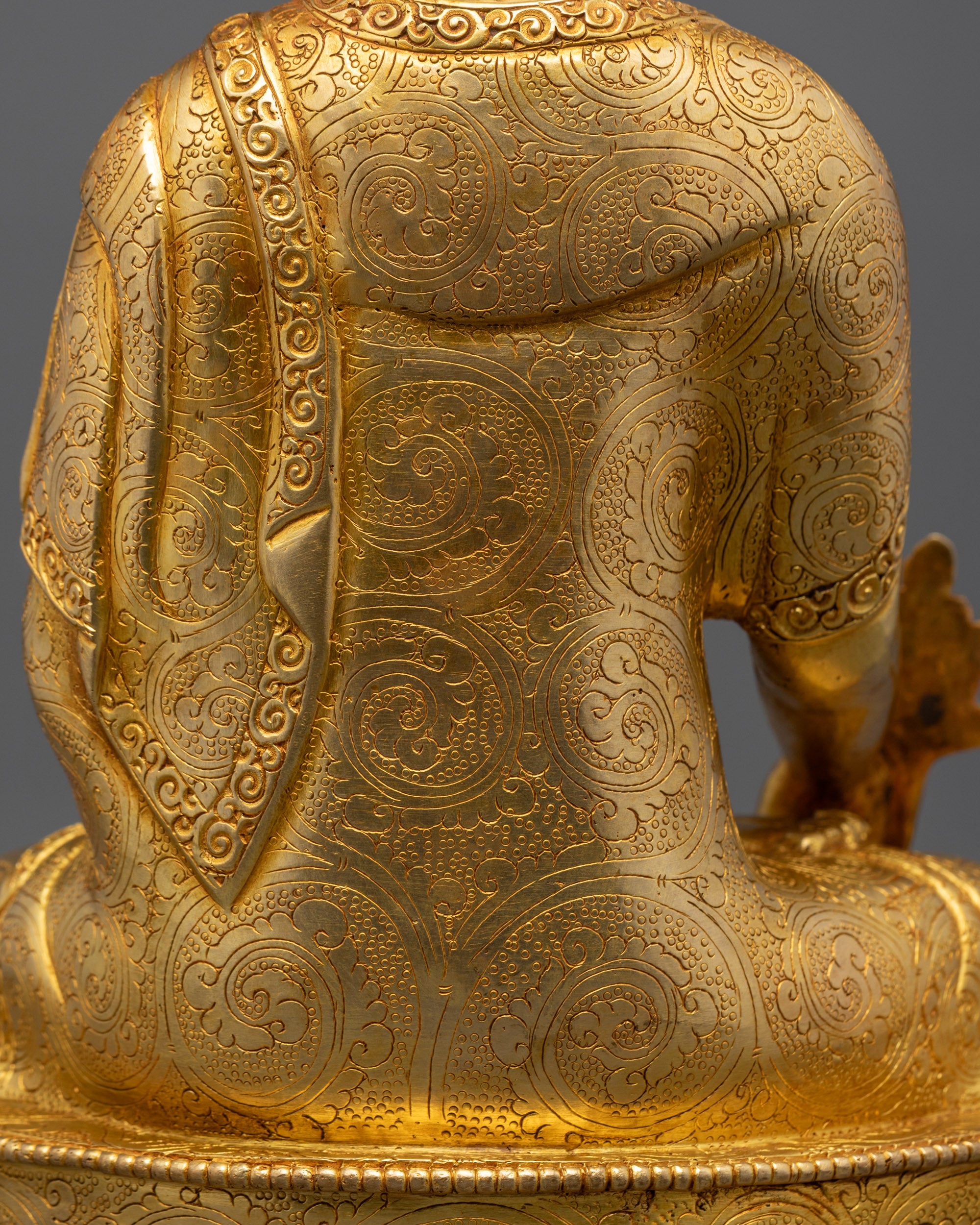 Nepalese Medicine Buddha Statue | Lost-Wax Copper Art