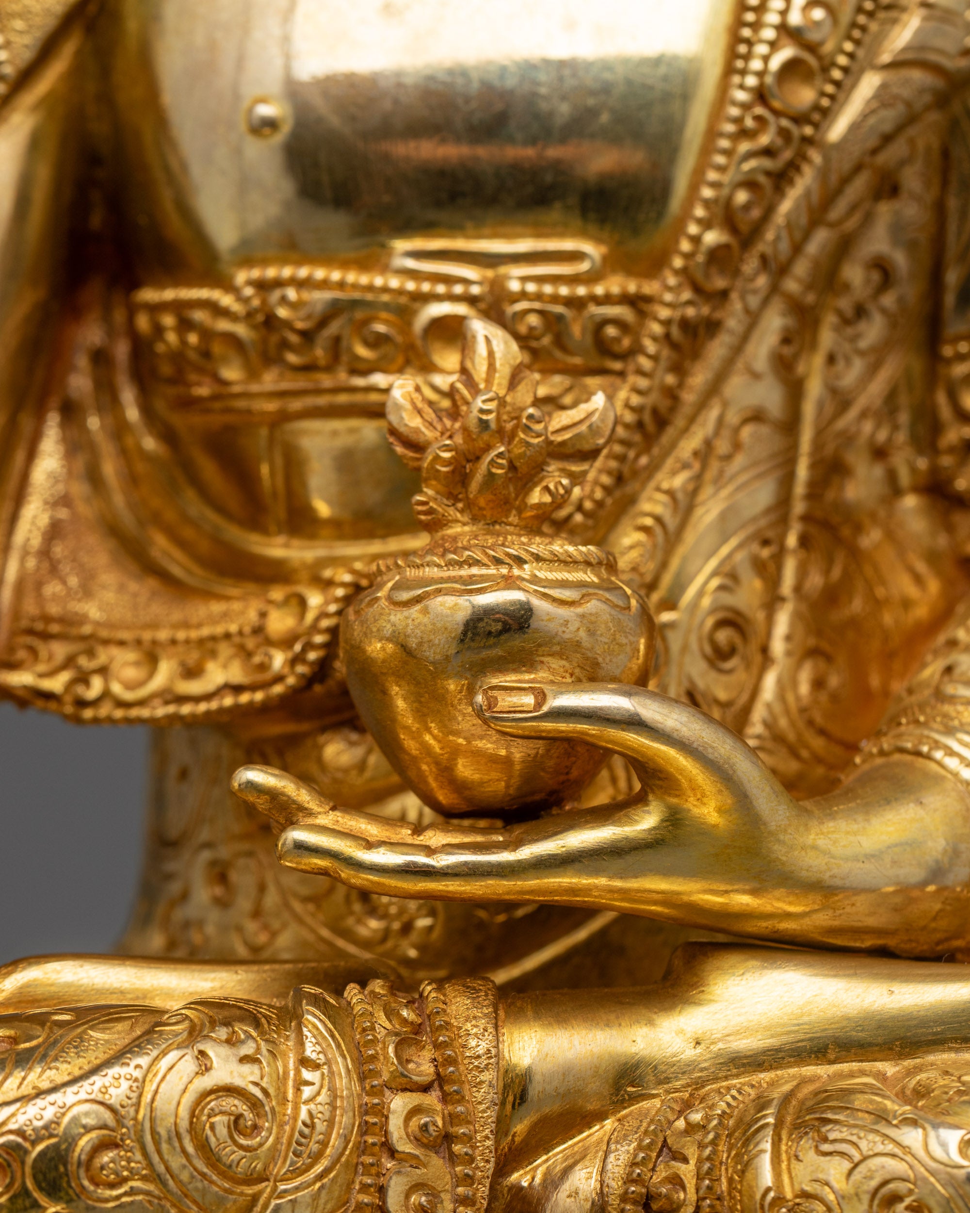 Traditional Medicine Buddha Sculpture | Artisan Made in Nepal