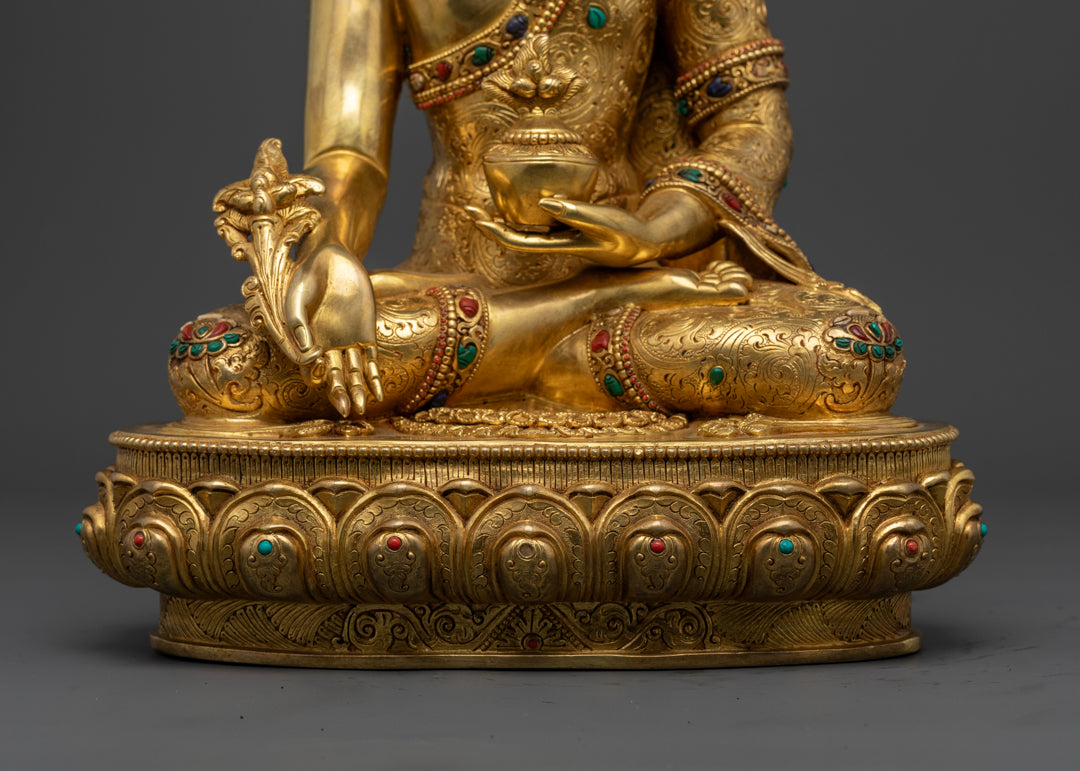 Medicine Buddha Statue | Tibetan Healing Buddha