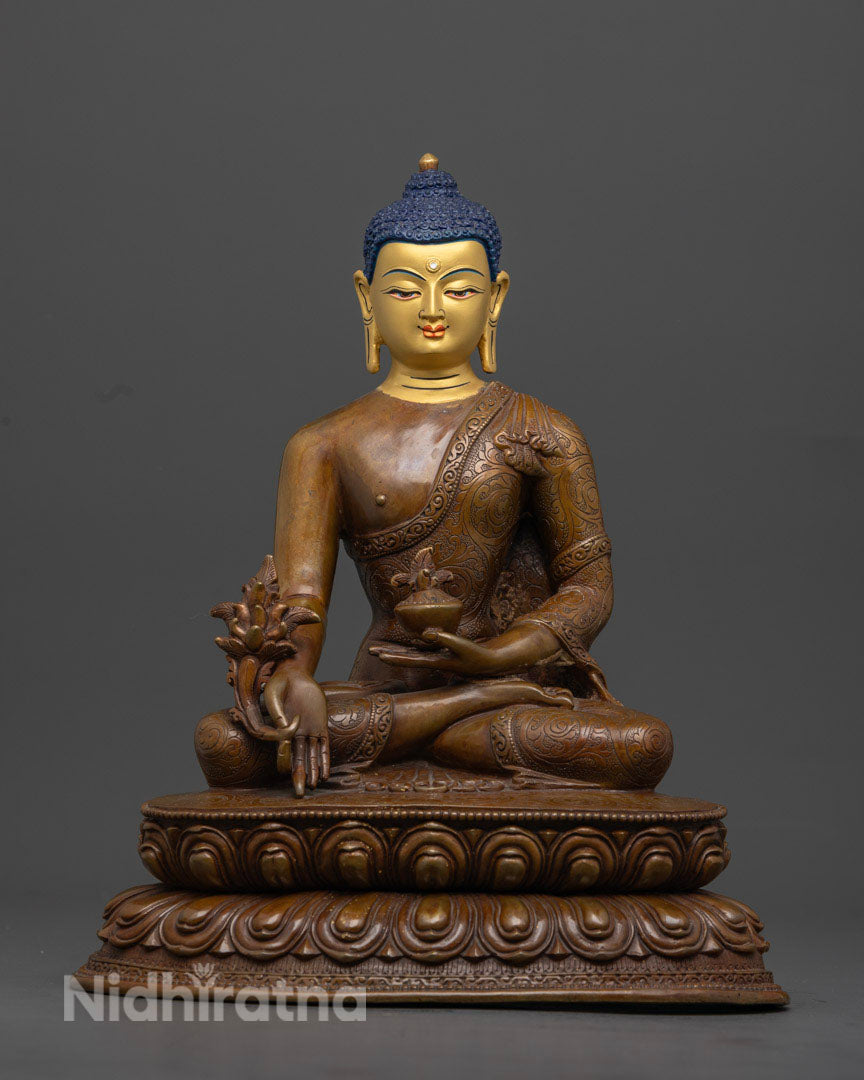 Tibetan Healing Buddha | Sacred Buddhist Sculpture