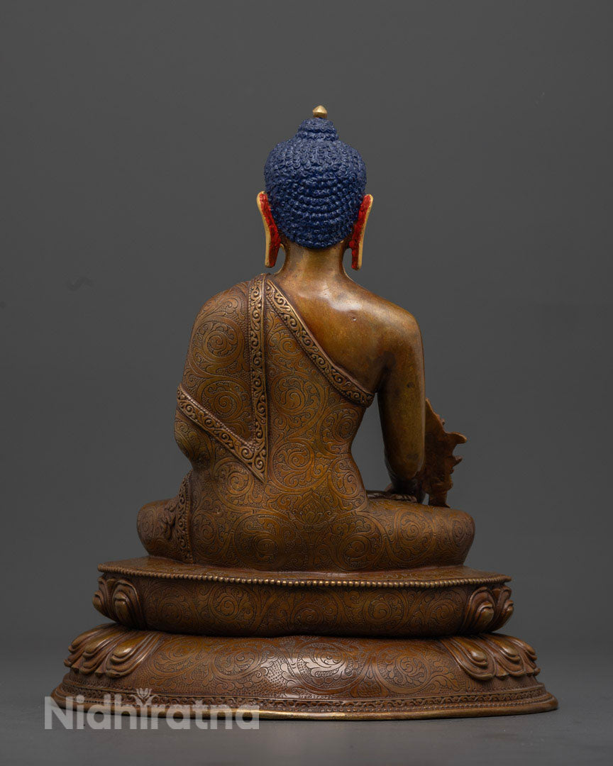 Tibetan Healing Buddha | Sacred Buddhist Sculpture