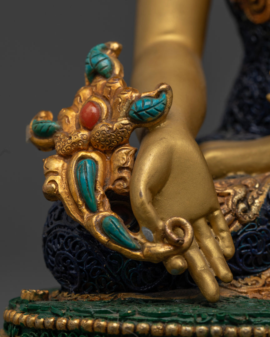 Medicine Buddha Statue | Tibetan Healing Buddha Statue