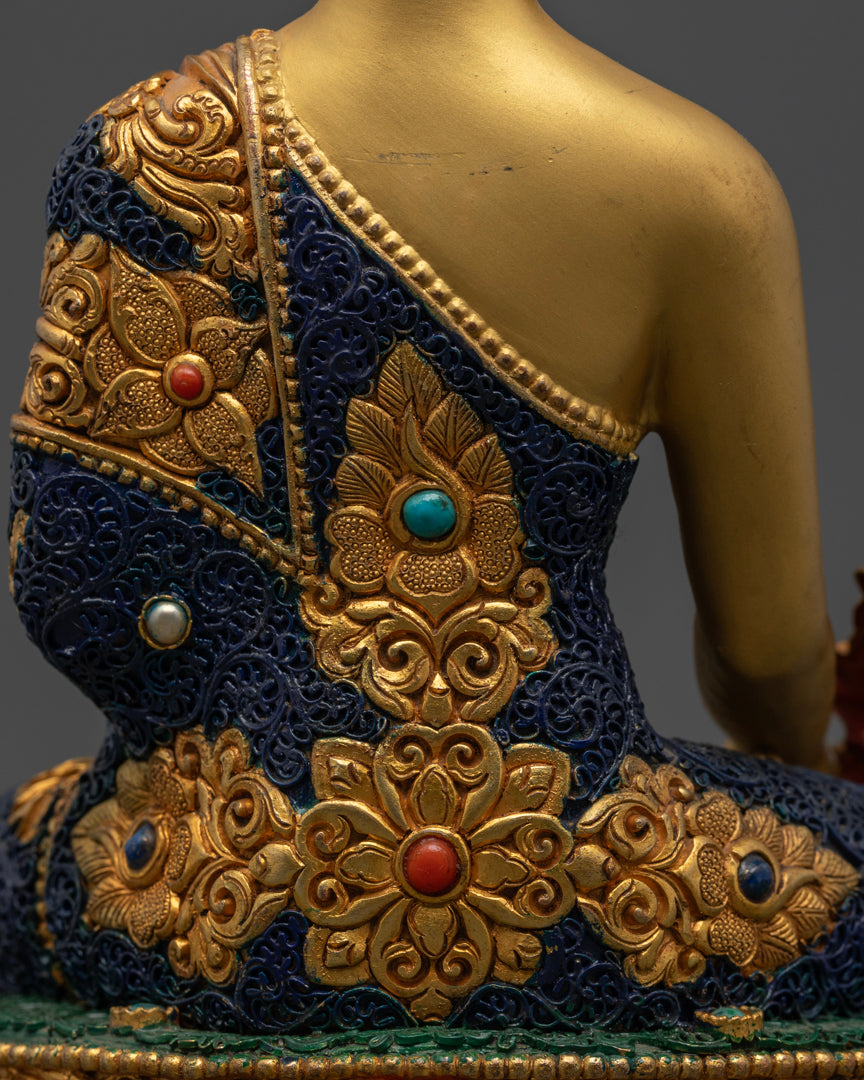 Medicine Buddha Statue | Tibetan Healing Buddha Statue